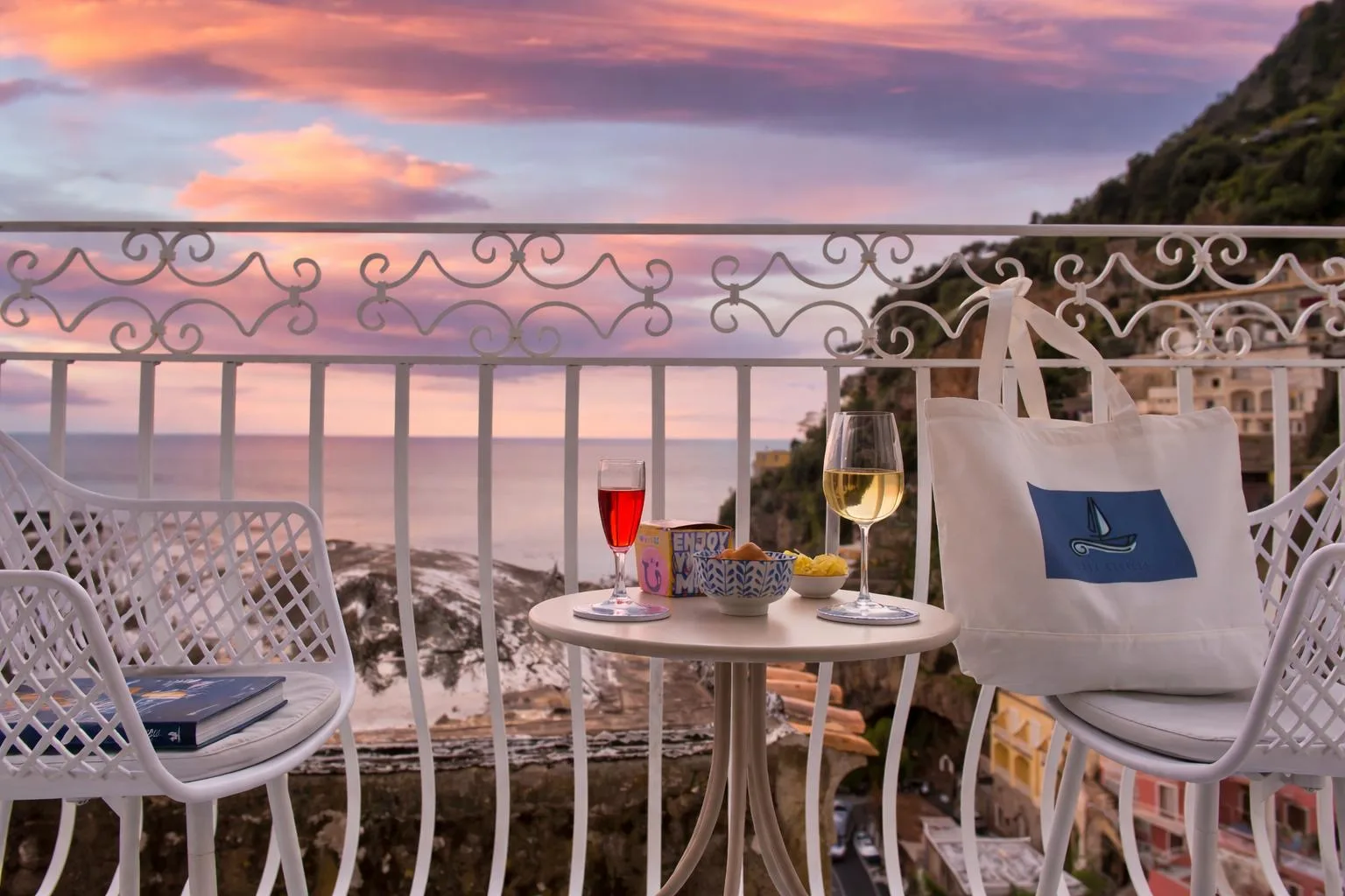 Terrazza vista mare Casa Giorgio Positano